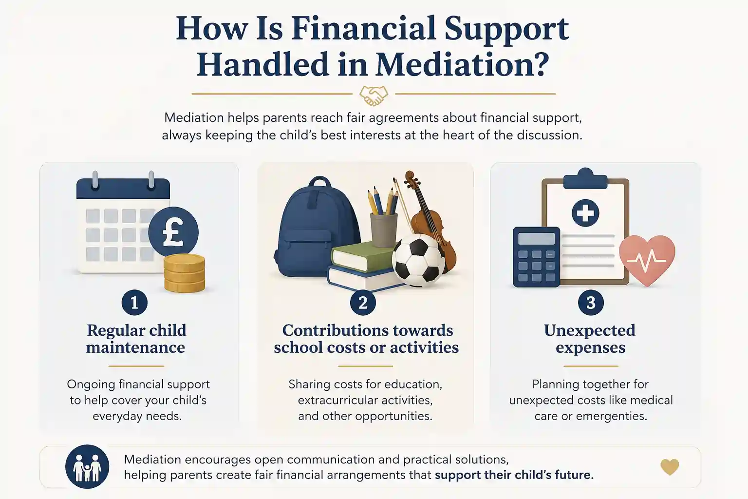 How Is Financial Support Handled in Mediation Ampthill